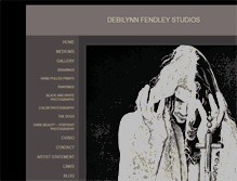 Tablet Screenshot of debilynnfendleystudios.com